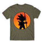 Little Goku Zinc Men's Tee for Anime, Dragon Ball