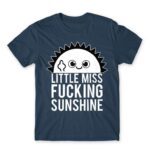 Little miss fucking sunshine Denim Men's T-shirt for Funny, Sarcastic Humour