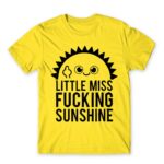 Little miss fucking sunshine Lemon Men's T-shirt for Funny, Sarcastic Humour