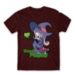 Little Witch Academy – Sucy Burgundy Men's Tee for Anime, Little Witch Academy