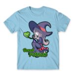 Little Witch Academy – Sucy Sky Blue Men's T-shirt for Anime, Little Witch Academy