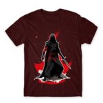 Logo – Shadows Burgundy Men's Tee