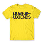 LoL Character Logo Lemon Men's T-shirt for Gaming, League Of Legends