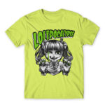 Lolipocalypse Green Apple Green Men's T-shirt for Anime, Original Character