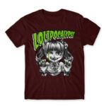 Lolipocalypse Green Burgundy Men's T-shirt for Anime, Original Character