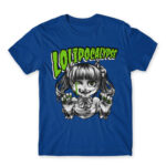 Lolipocalypse Green Royal Blue Men's T-shirt for Anime, Original Character