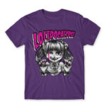 Lolipocalypse Magenta Dark Purple Men's T-shirt for Anime, Original Character
