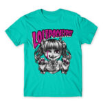 Lolipocalypse Magenta Turquoise Men's Tee for Anime, Original Character