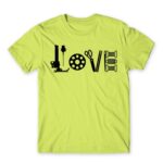 Love Tailor Apple Green Men's T-shirt for Tailor, Work