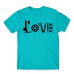 Love Tailor Atoll Blue Men's T-shirt for Tailor, Work