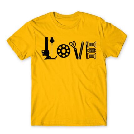 Love Tailor Gold Men's Tee for Tailor, Work