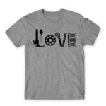 Love Tailor Grey Melange Men's Tee for Tailor, Work