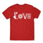 Love Tailor Red Men's Tee for Tailor, Work