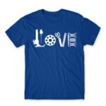 Love Tailor Royal Blue Men's T-shirt for Tailor, Work