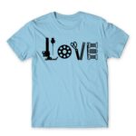 Love Tailor Sky Blue Men's Tee for Tailor, Work
