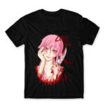 Love you really mad Black Men's Tee for Anime, The Future Diary