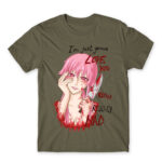 Love you really mad Zinc Men's Tee for Anime, The Future Diary