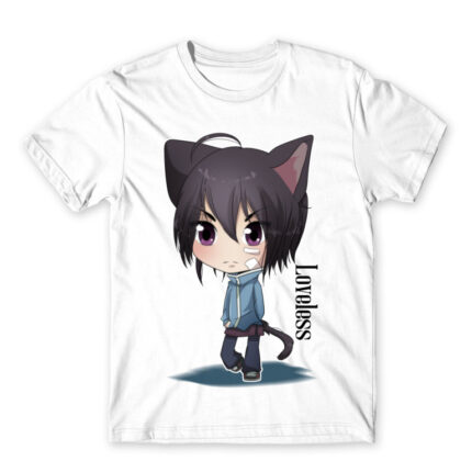 Loveless White Men's Tee for Anime, Loveless