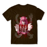 Lucy Free Hug Chocolate Men's Tee for Anime, Elfen Lied