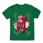 Lucy Free Hug Kelly Green Men's T-shirt for Anime, Elfen Lied
