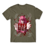 Lucy Free Hug Zinc Men's T-shirt for Anime, Elfen Lied
