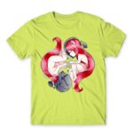 Lucy up and down Apple Green Men's Tee for Anime, Elfen Lied