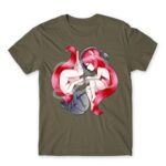 Lucy up and down Zinc Men's T-shirt for Anime, Elfen Lied