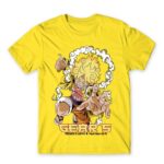 Luffy Gear 5 Lemon Men's Tee for Anime, One Piece