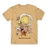 Luffy Gear 5 Sand Men's T-shirt for Anime, One Piece