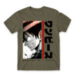 Luffy – Minimal Zinc Men's T-shirt for Anime, One Piece