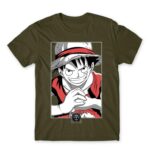 Luffy Smile Army Men's Tee for Anime, One Piece