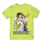 Mad scientist Apple Green Men's Tee for Anime, Steins Gate