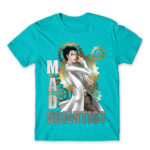 Mad scientist Atoll Blue Men's Tee for Anime, Steins Gate