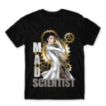 Mad scientist Black Men's Tee for Anime, Steins Gate