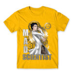 Mad scientist Gold Men's T-shirt for Anime, Steins Gate