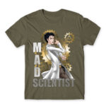 Mad scientist Zinc Men's T-shirt for Anime, Steins Gate