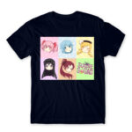 Madoka Squad Navy Men's T-shirt for Anime, Puella Magi Madoka Magica