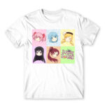 Madoka Squad White Men's T-shirt for Anime, Puella Magi Madoka Magica
