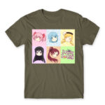 Madoka Squad Zinc Men's Tee for Anime, Puella Magi Madoka Magica