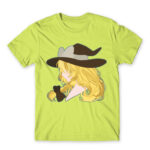 Magician Apple Green Men's Tee for Anime, Touhou