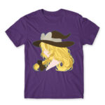 Magician Dark Purple Men's T-shirt for Anime, Touhou