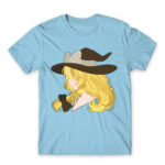 Magician Sky Blue Men's Tee for Anime, Touhou