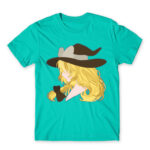 Magician Turquoise Men's Tee for Anime, Touhou