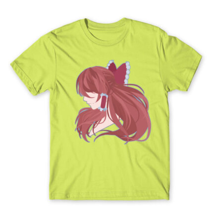 Maiden Apple Green Men's Tee for Anime, Touhou