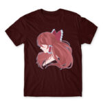 Maiden Burgundy Men's Tee for Anime, Touhou