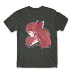 Maiden Dark Grey Men's Tee for Anime, Touhou