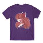 Maiden Dark Purple Men's Tee for Anime, Touhou