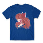 Maiden Royal Blue Men's Tee for Anime, Touhou