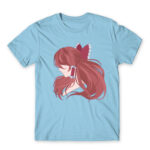 Maiden Sky Blue Men's T-shirt for Anime, Touhou