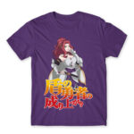 Malty Dark Purple Men's T-shirt for Anime, Tate No Yuusha No Nariagari